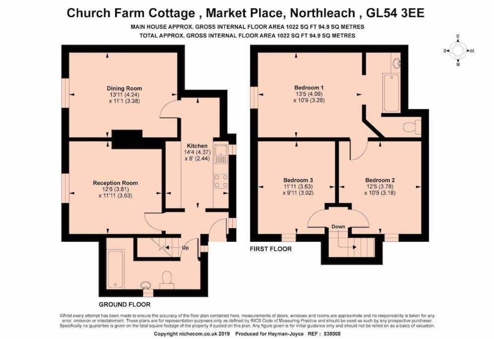 Church Farm Cottage Cheltenham Zewnętrze zdjęcie